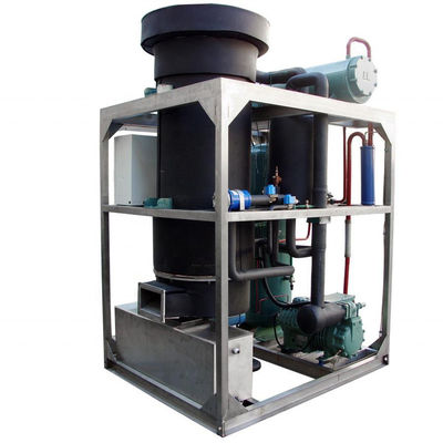 kwaliteit  Automatic Commercial Hotels High Efficiency 10t Ice Cream Tube Maker Machine fabriek